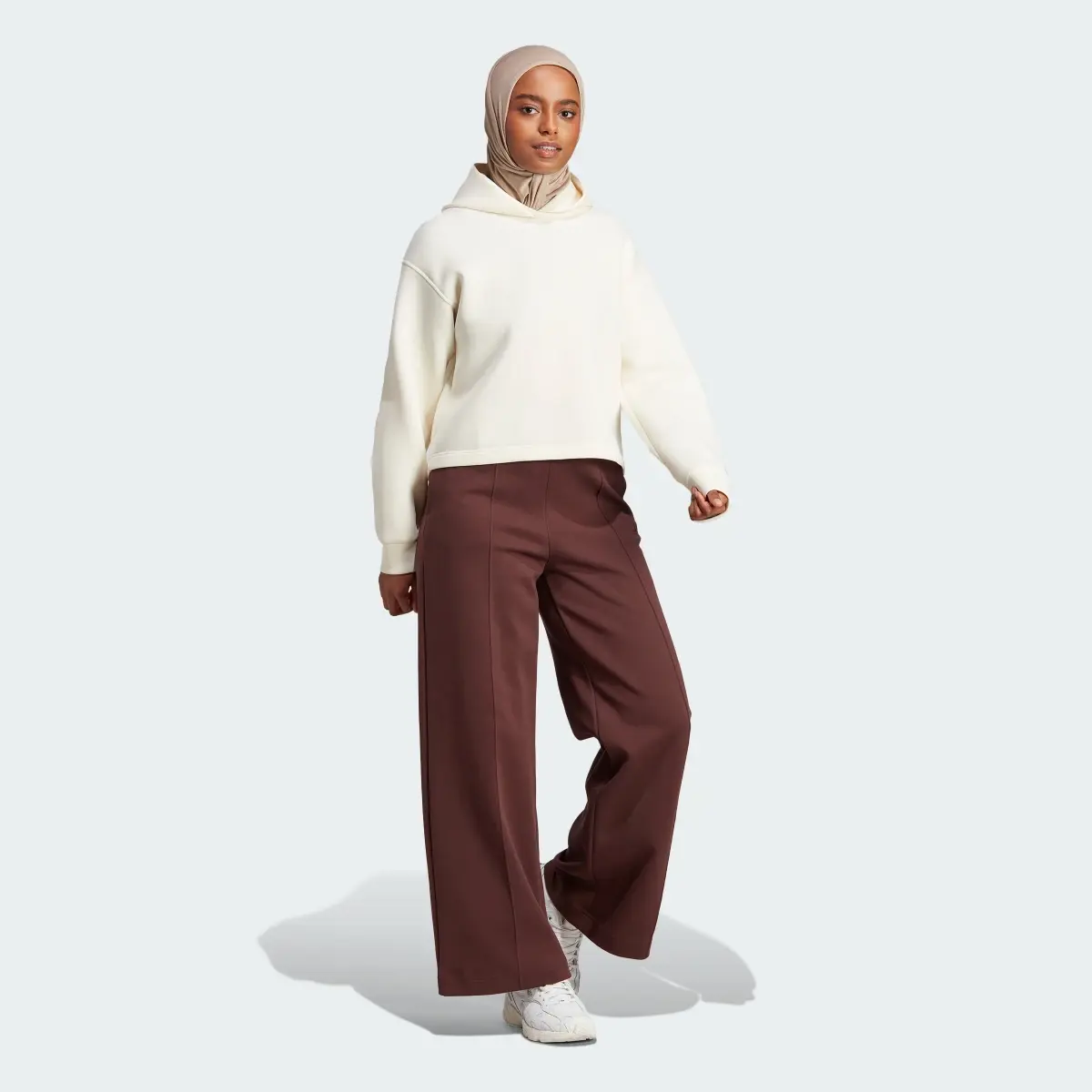 Adidas Pantalon plissé à jambes larges Premium Essentials. 3