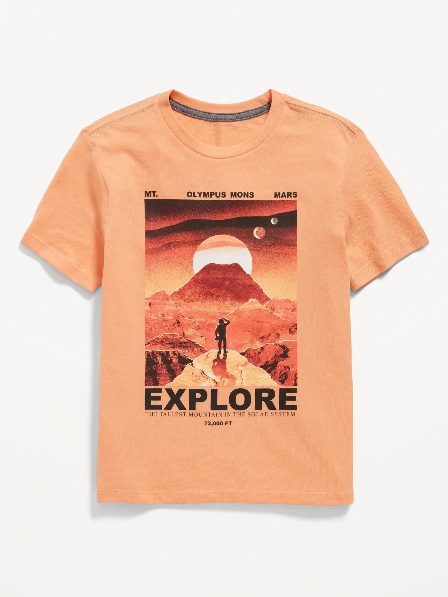 Old Navy Short-Sleeve Graphic T-Shirt for Boys orange. 1