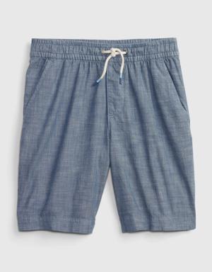 Kids Easy Pull-On Shorts blue