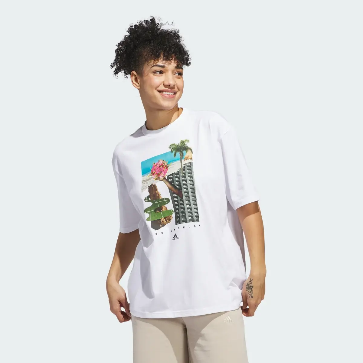 Adidas LA Graphic Tee. 2