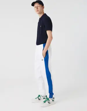 Pantalón deportivo Lacoste con bandas en contraste para hombre