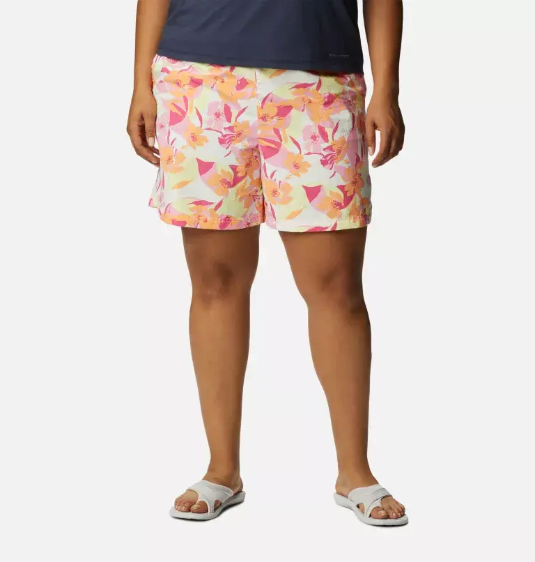 Columbia Women's Sandy River™ II Printed Shorts - Plus Size. 2