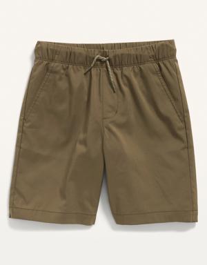 Old Navy StretchTech Jogger Shorts for Boys (At Knee) green