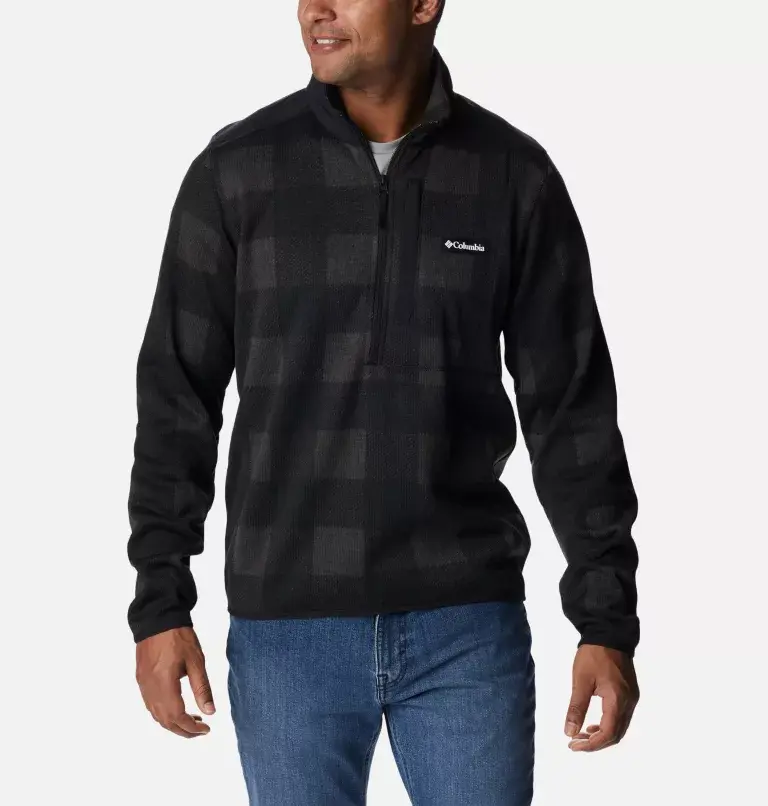 Columbia Men's Sweater Weather™ II Half Zip Printed Fleece. 2