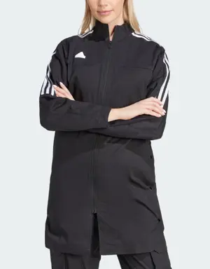 Adidas Tiro 3-Stripes Snap-Button Woven Coat