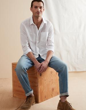 Banana Republic Untucked Slim-Fit Performance Seersucker Shirt. 2