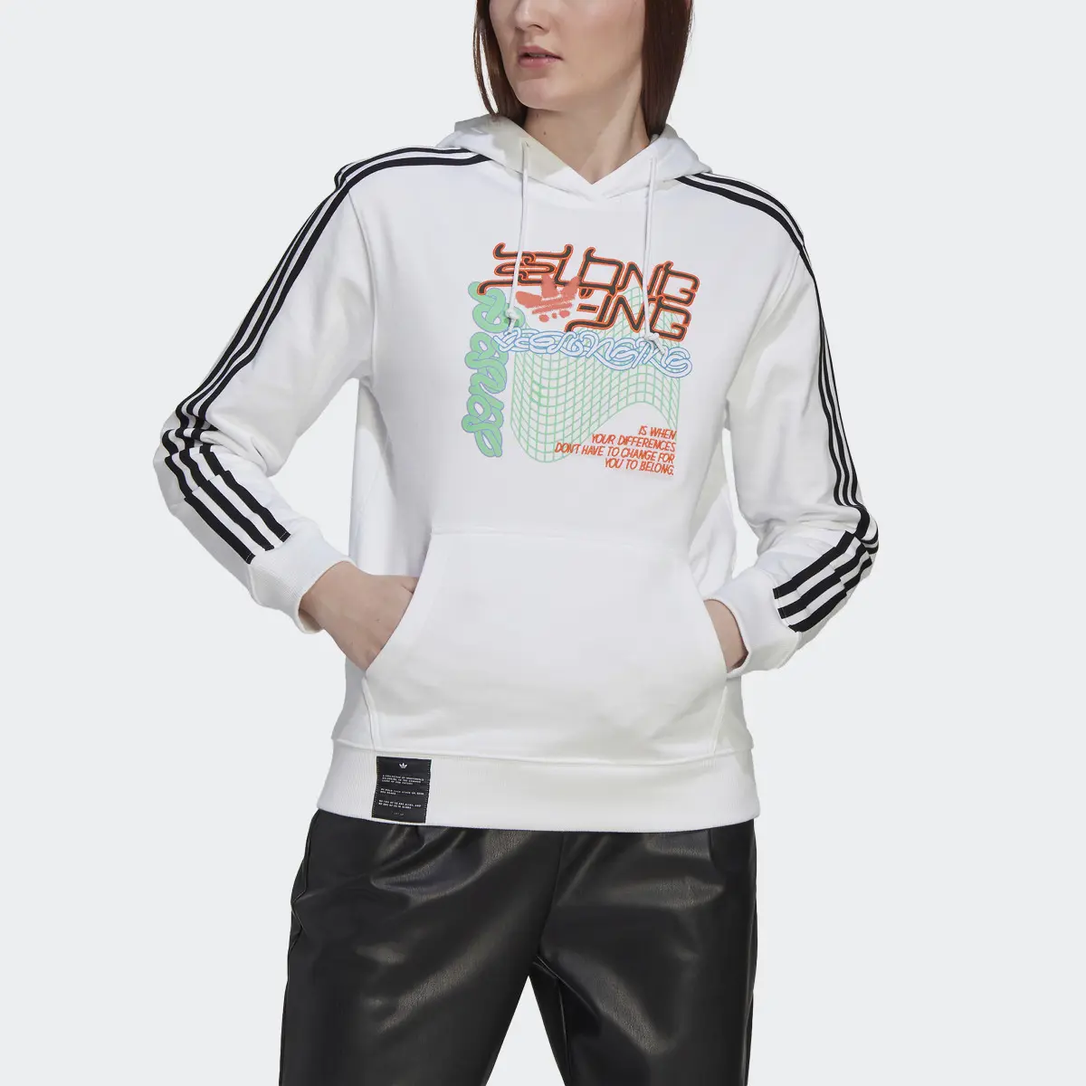 Adidas Sweat-shirt à capuche. 1