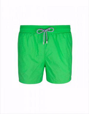 104 Yeşil Erkek Çocuk Deniz Şortu