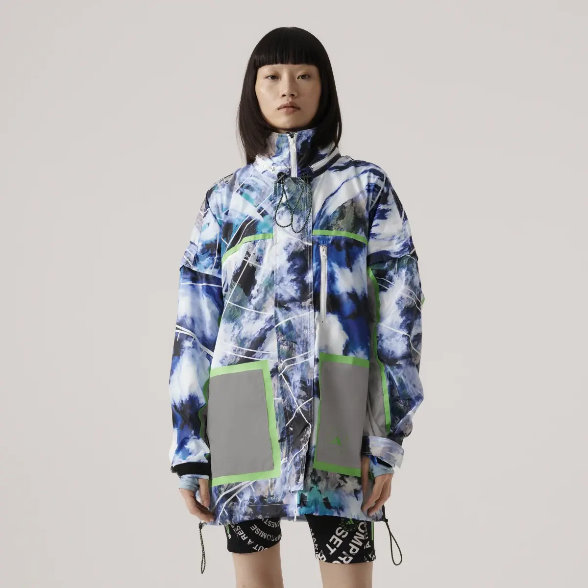 Adidas Giacca adidas by Stella McCartney TrueNature Packable Printed. 1