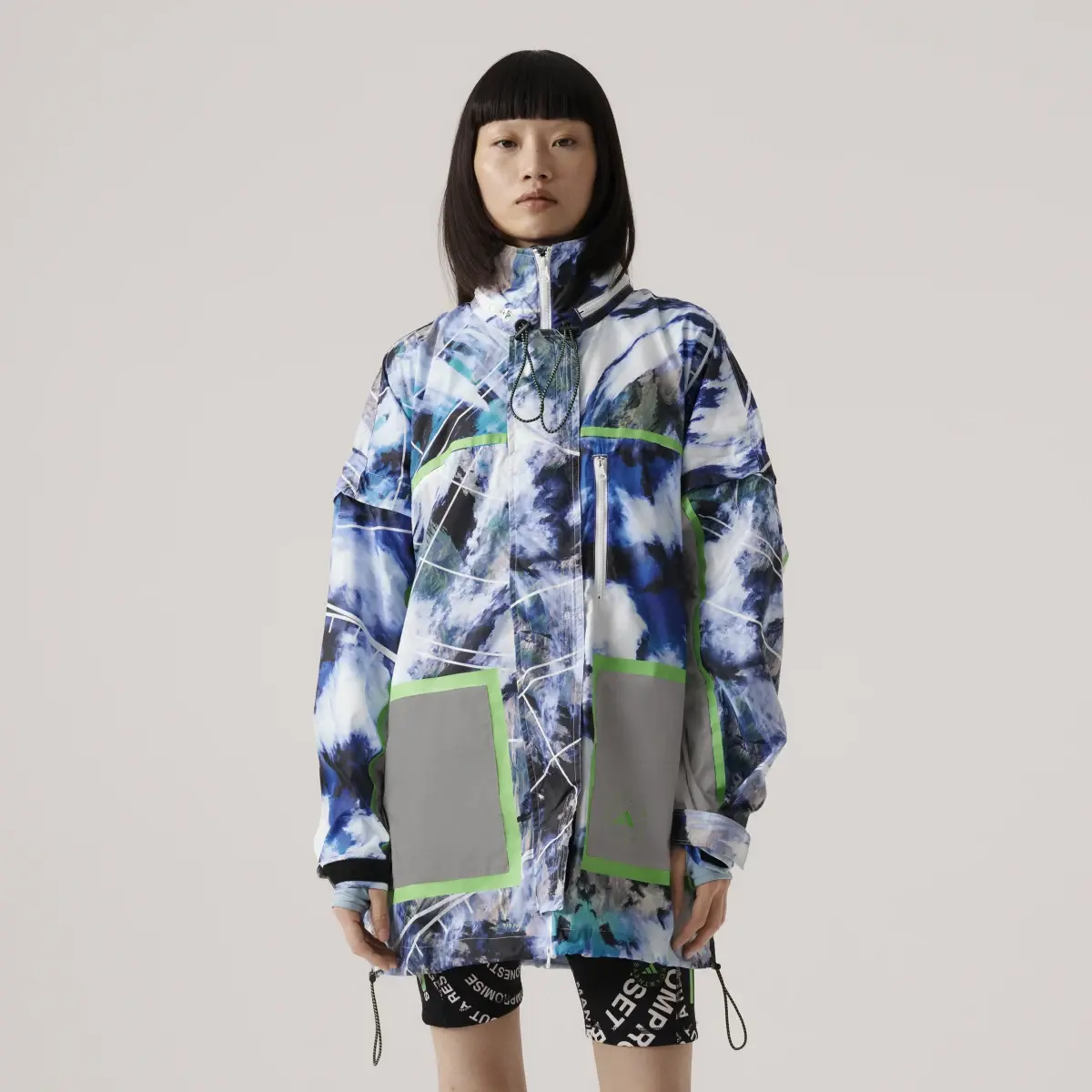 Adidas by Stella McCartney TrueNature Packable Jacket Printed. 1