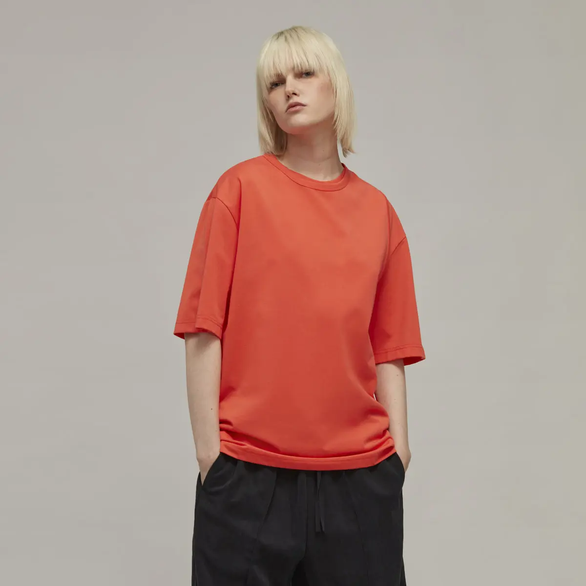 Adidas Y-3 Layered Short Sleeve Tee. 1