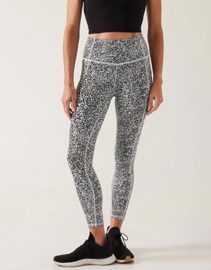 Athleta Ultimate Stash Textured 7/8 Tight multi