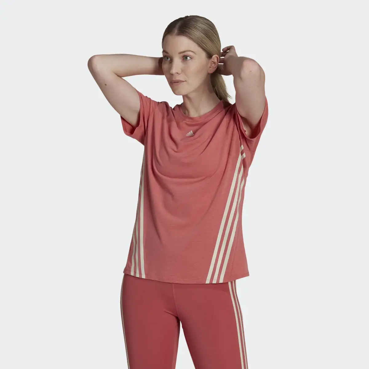 Adidas Train Icons 3-Stripes T-Shirt. 2