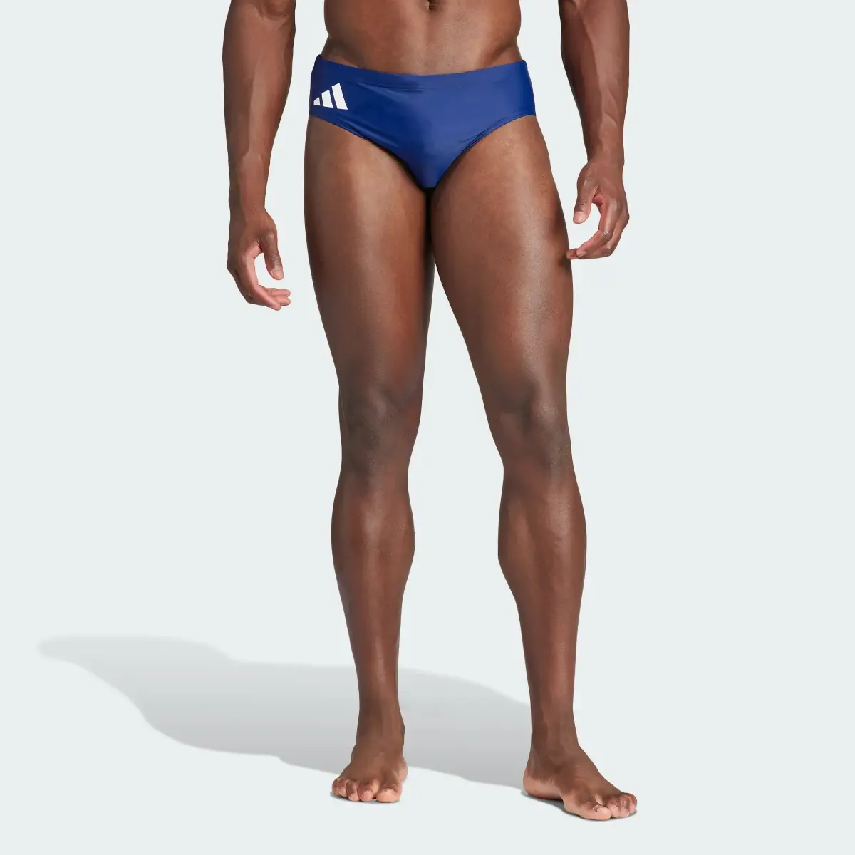 Adidas Solid Swim Trunks. 1