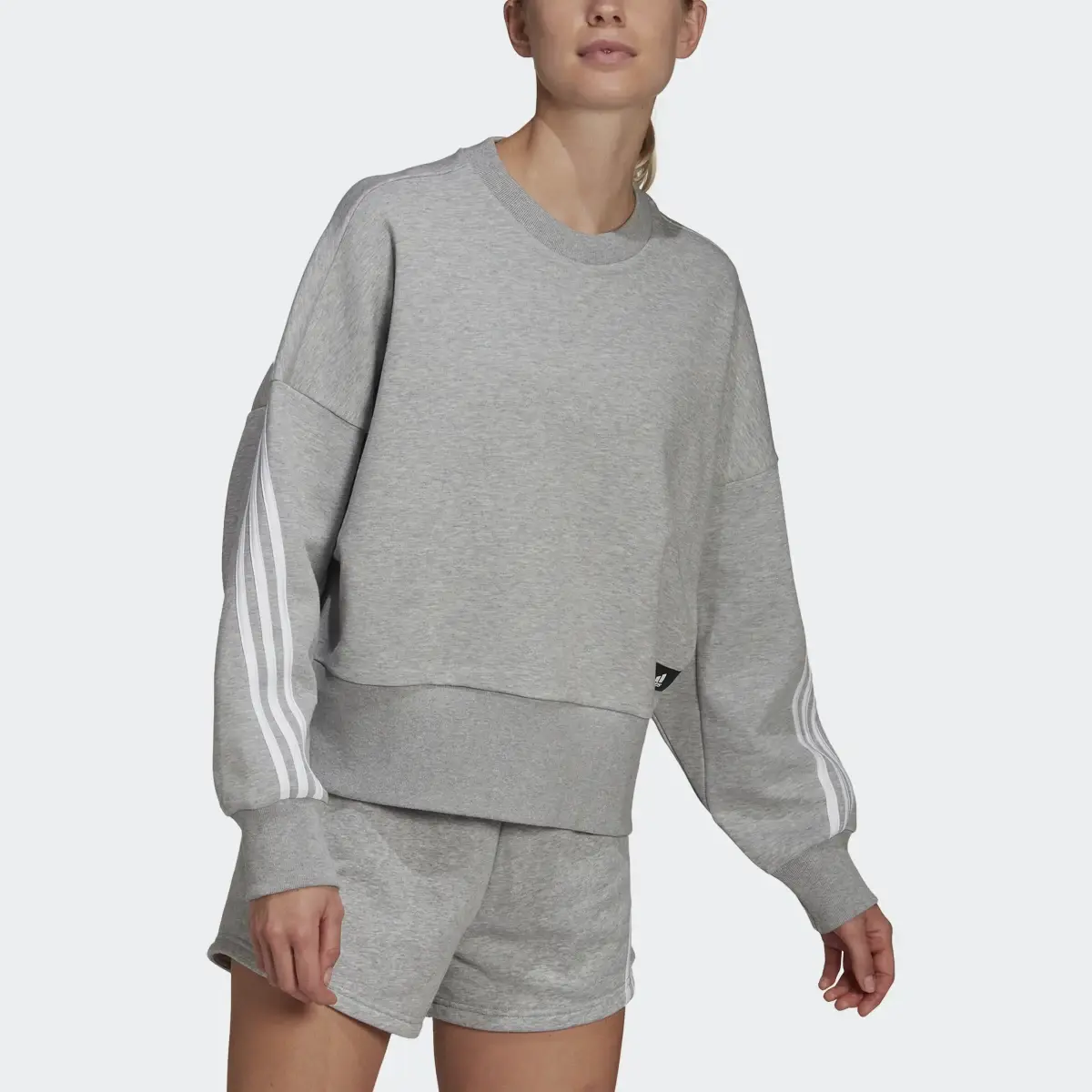 Adidas Future Icons 3-Stripes Sweatshirt. 1