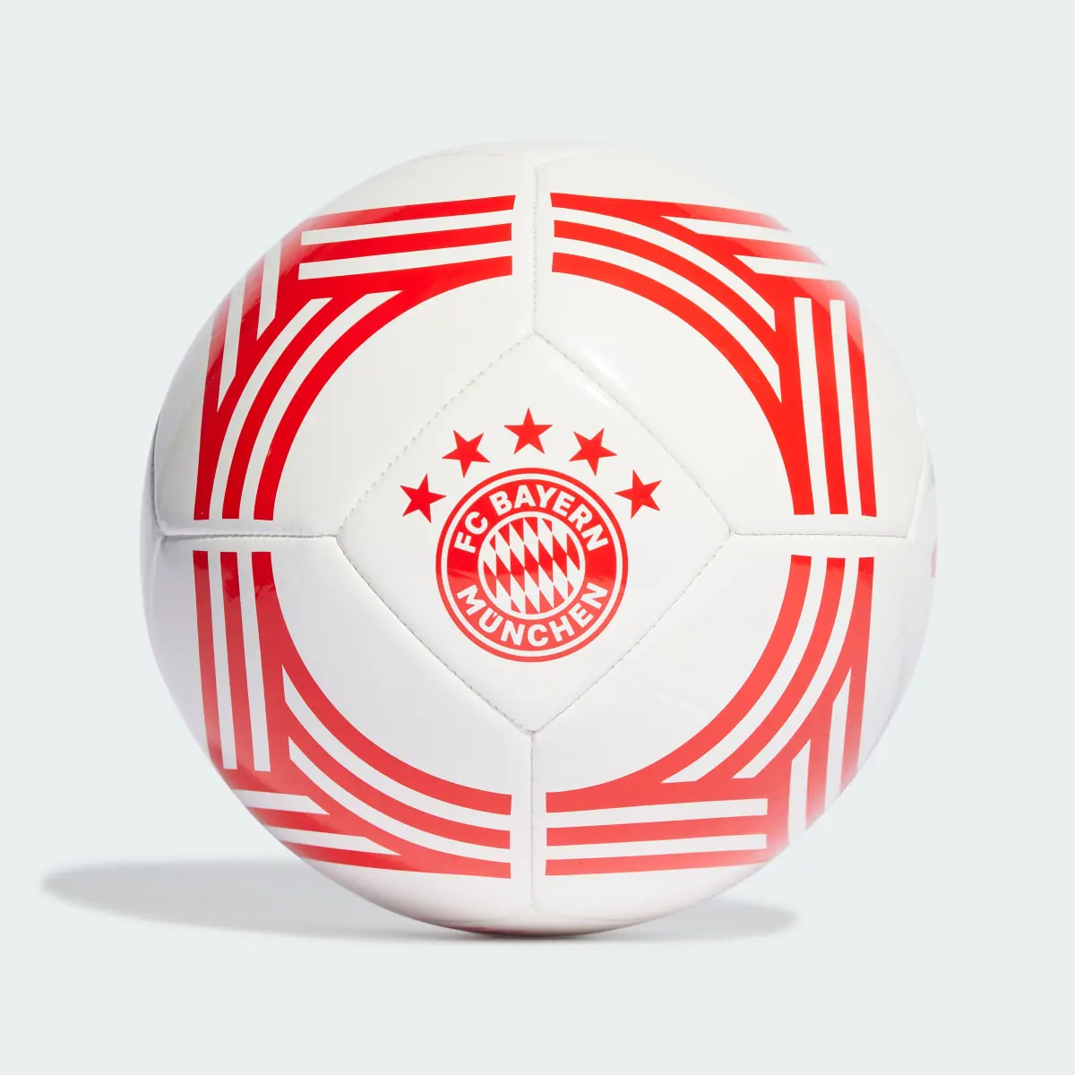 Adidas Bola Club com as Cores Principais do FC Bayern München. 2