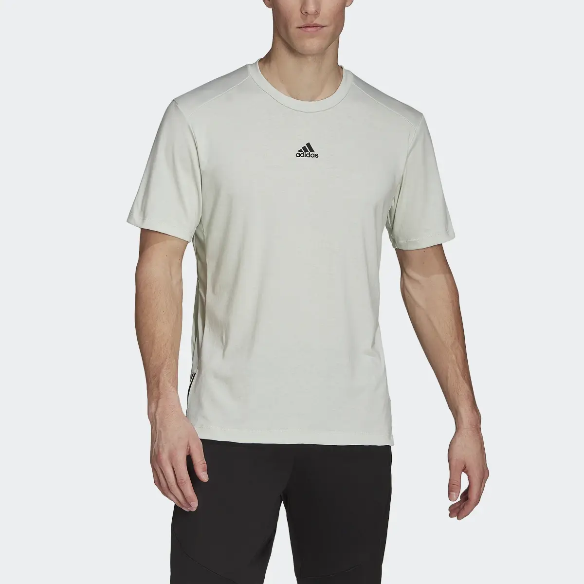 Adidas AEROREADY Yoga T-Shirt. 1