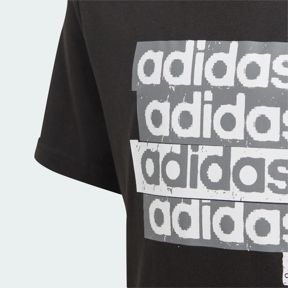 Adidas T-shirt Lin Repeat Enfants. 3