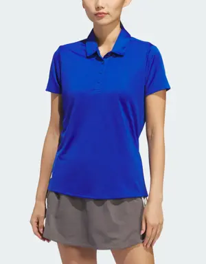 Women's Solid Performance Short Sleeve Polo Shirt