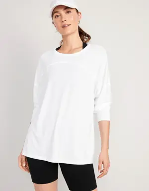 Oversized UltraLite All-Day Tunic for Women white