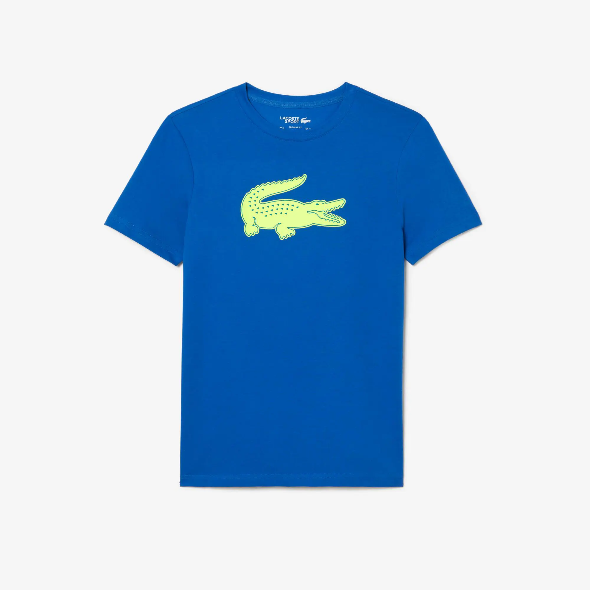 Lacoste Camiseta de hombre Lacoste SPORT en tejido de punto transpirable con estampado de cocodrilo en 3D. 2