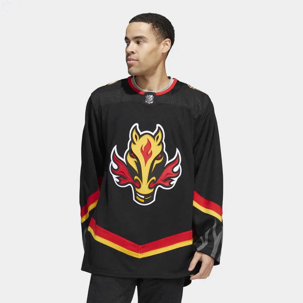 Adidas Flames Third Authentic Jersey. 2