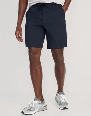 Old Navy PowerSoft Coze Edition Jogger Shorts -- 9-inch inseam blue