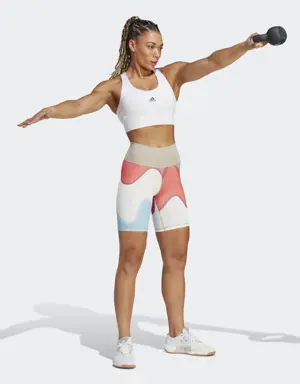 Adidas x Marimekko Optime Training Bike Short Tights. 3 Adidas x Marimekko Optime Training Bike Short Tights. 3