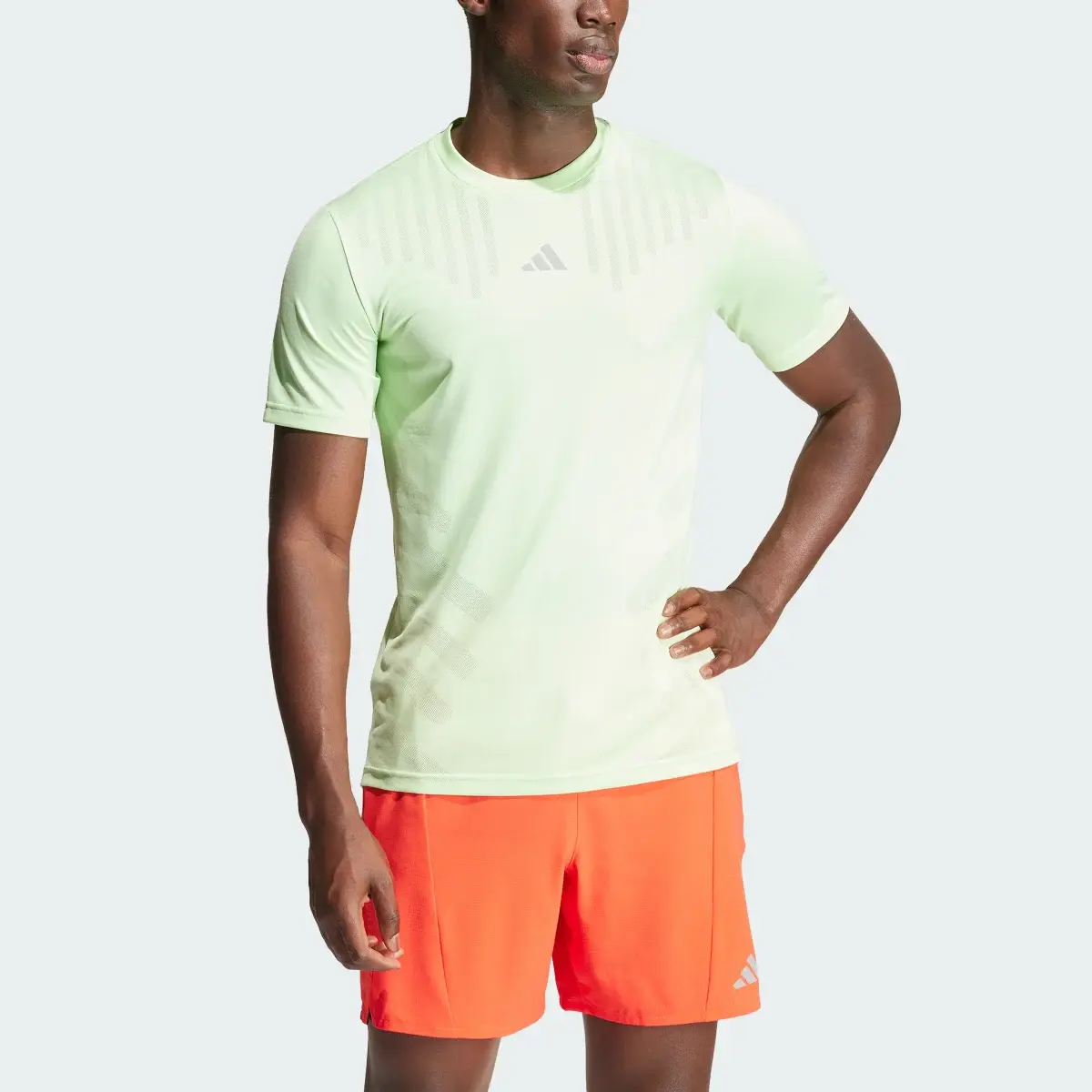 Adidas HIIT Airchill Workout Tee. 1