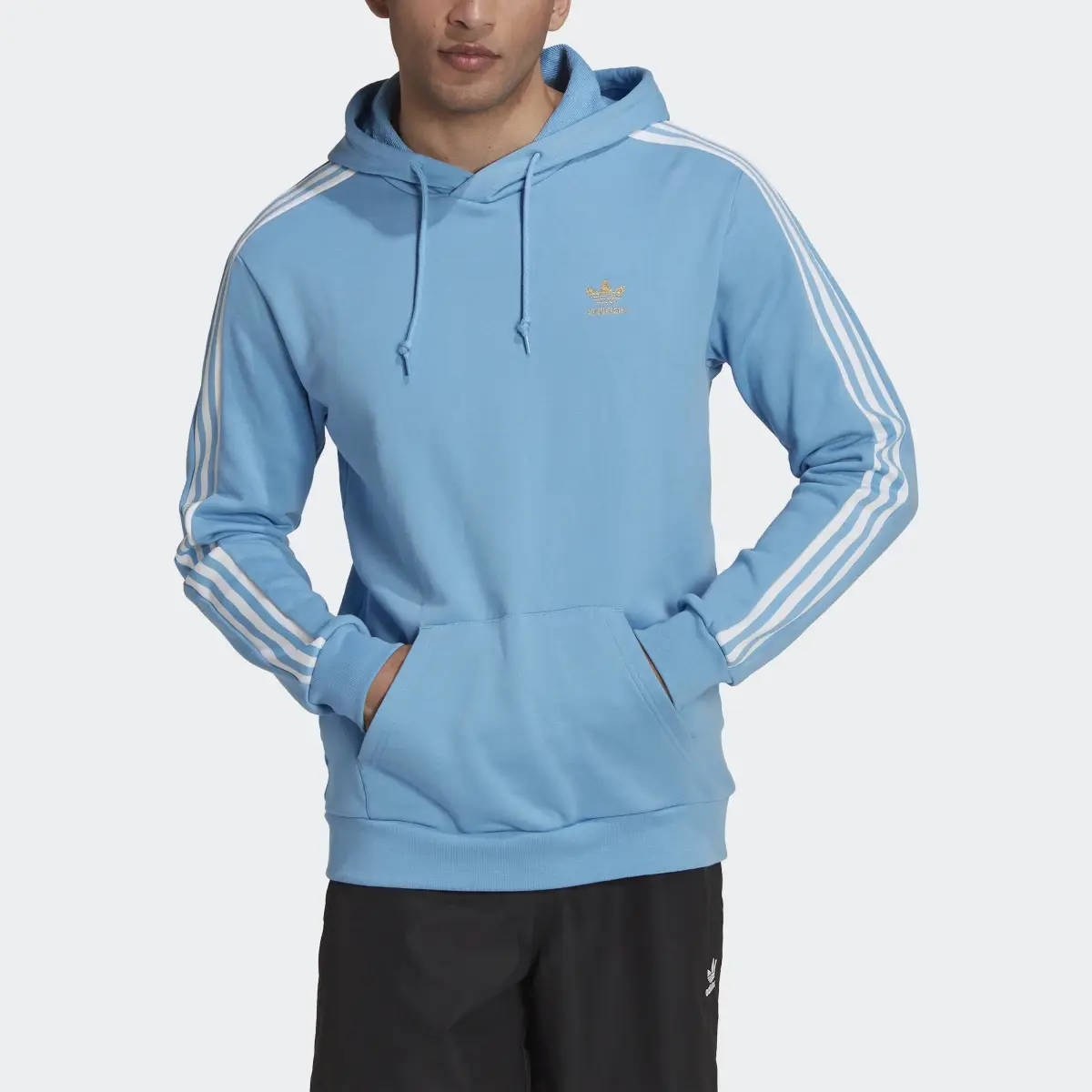 Adidas Sweat-shirt à capuche 3-Stripes. 1