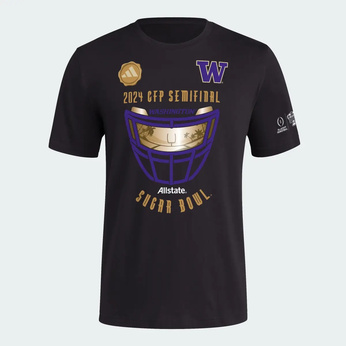 Adidas Washington CFP Semifinal Participant Tee. 1