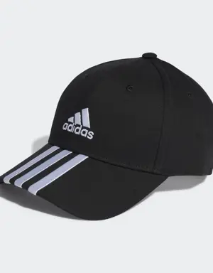 3-Stripes Cotton Twill Beyzbol Şapkası
