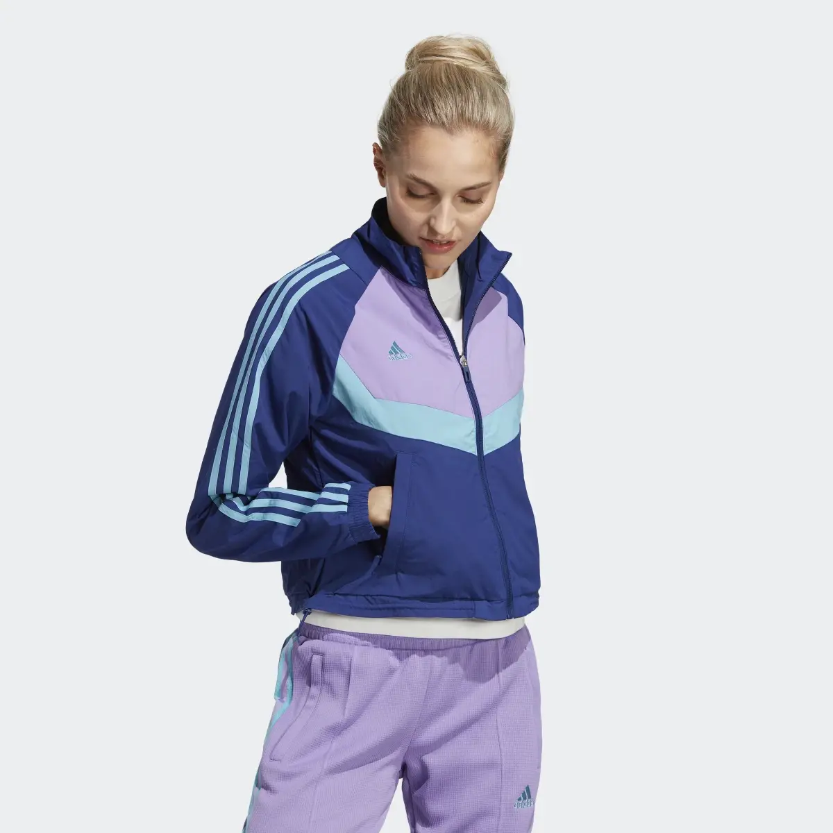 Adidas Chamarra Tiro Tejida. 2