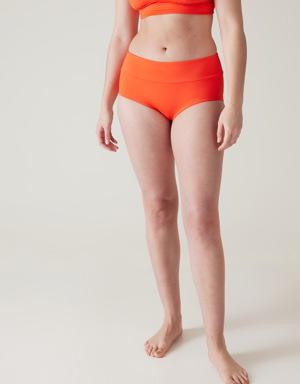Athleta Essential Swim Boyshort orange