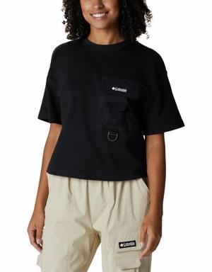 W Field Creek Cropped Kadın Kısa Kollu T-Shirt