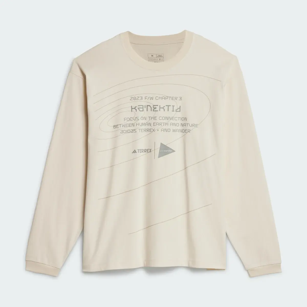 Adidas Terrex + and wander Xploric Longsleeve – Genderneutral. 3