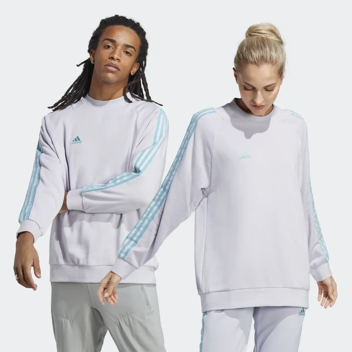 Adidas Tiro Crewneck Sweatshirt (Gender Neutral). 1
