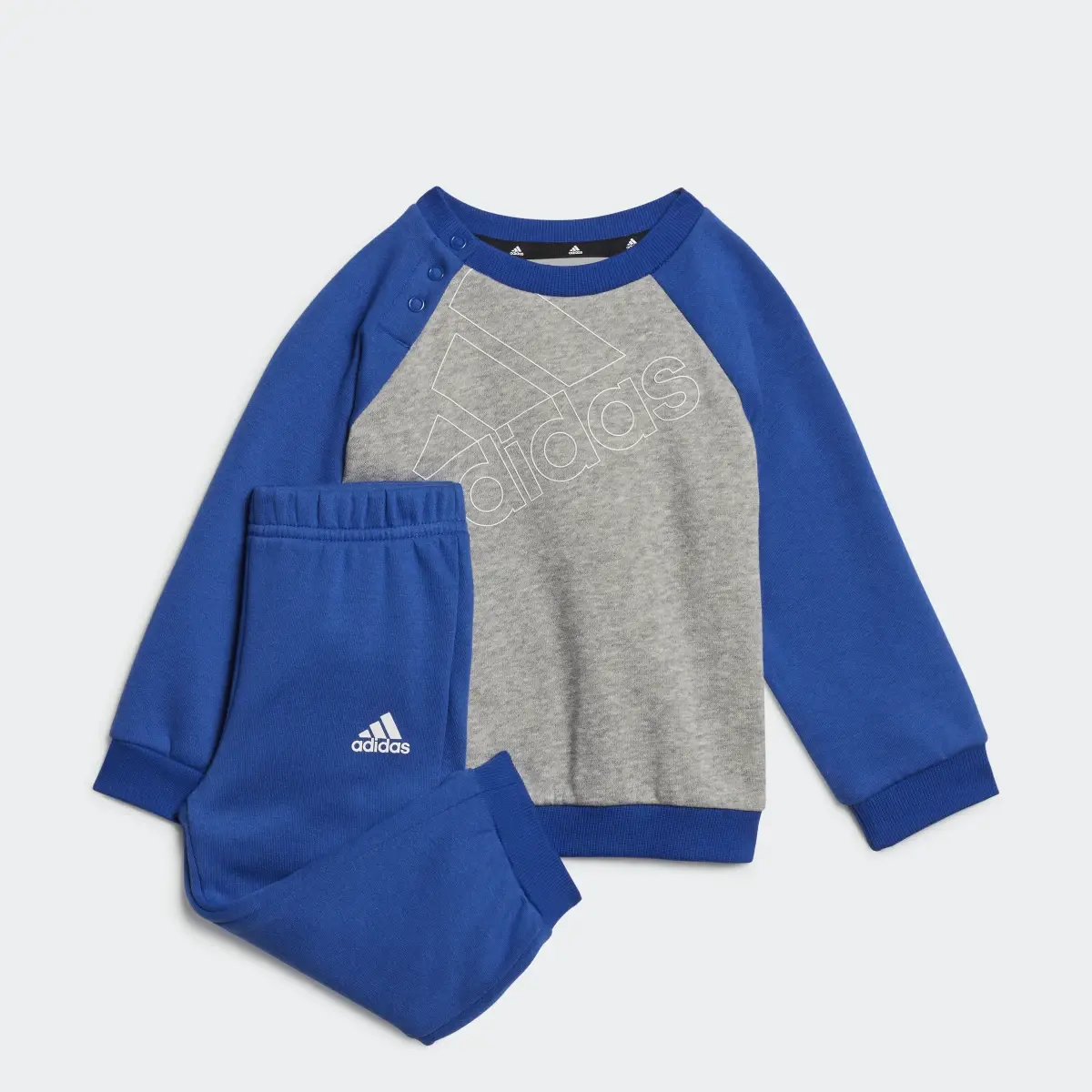 Adidas Essentials Logo Sweatshirt and Pants (Gender Neutral). 1