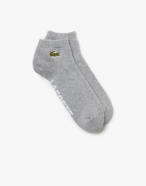 Unisex Lacoste SPORT Branded Stretch Cotton Low-Cut Socks