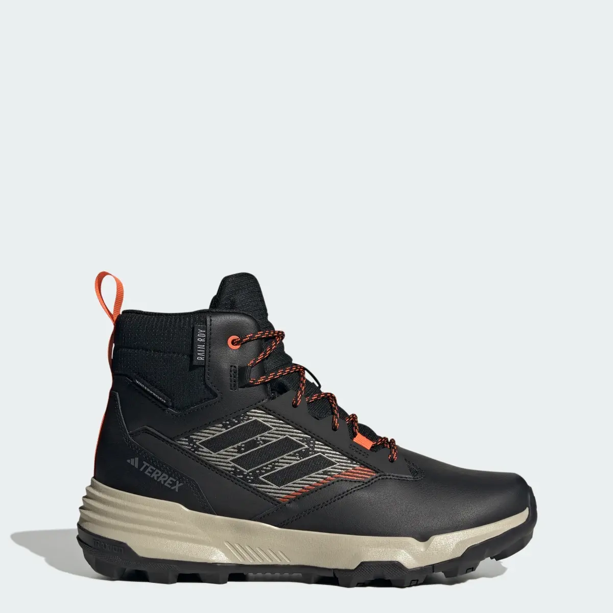 Adidas Unity Leather Mid RAIN.RDY Hiking Shoes. 1