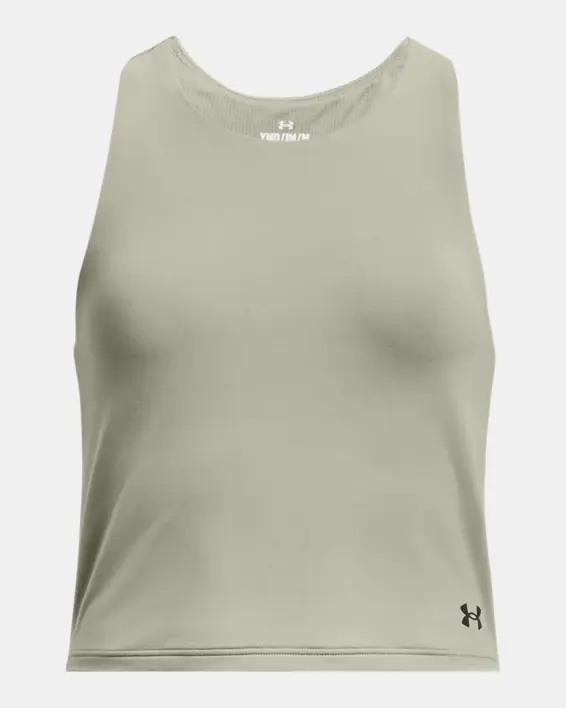 Under Armour Girls' UA Motion Crop Tank. 1