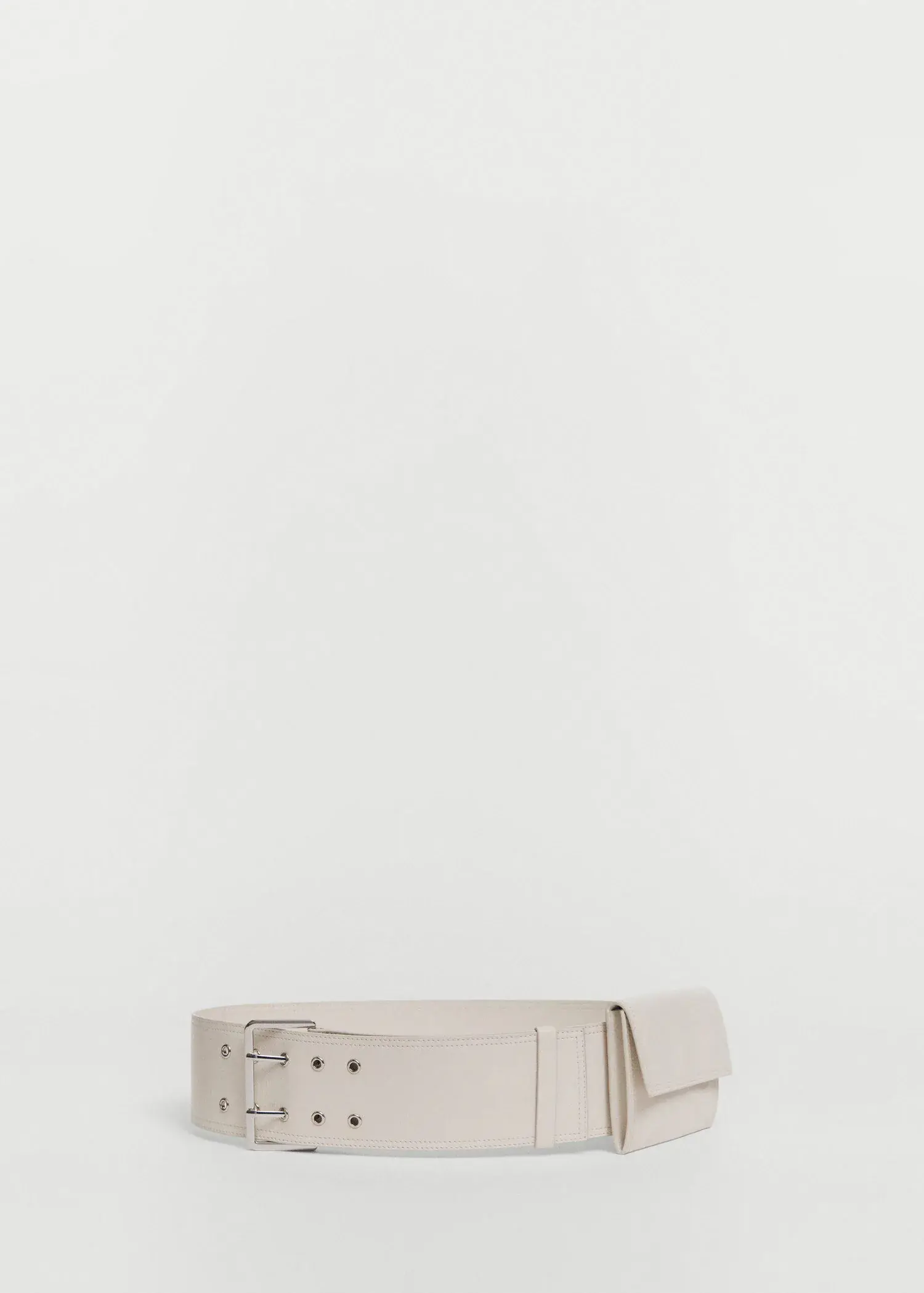 Mango Belted leather fanny pack. 2