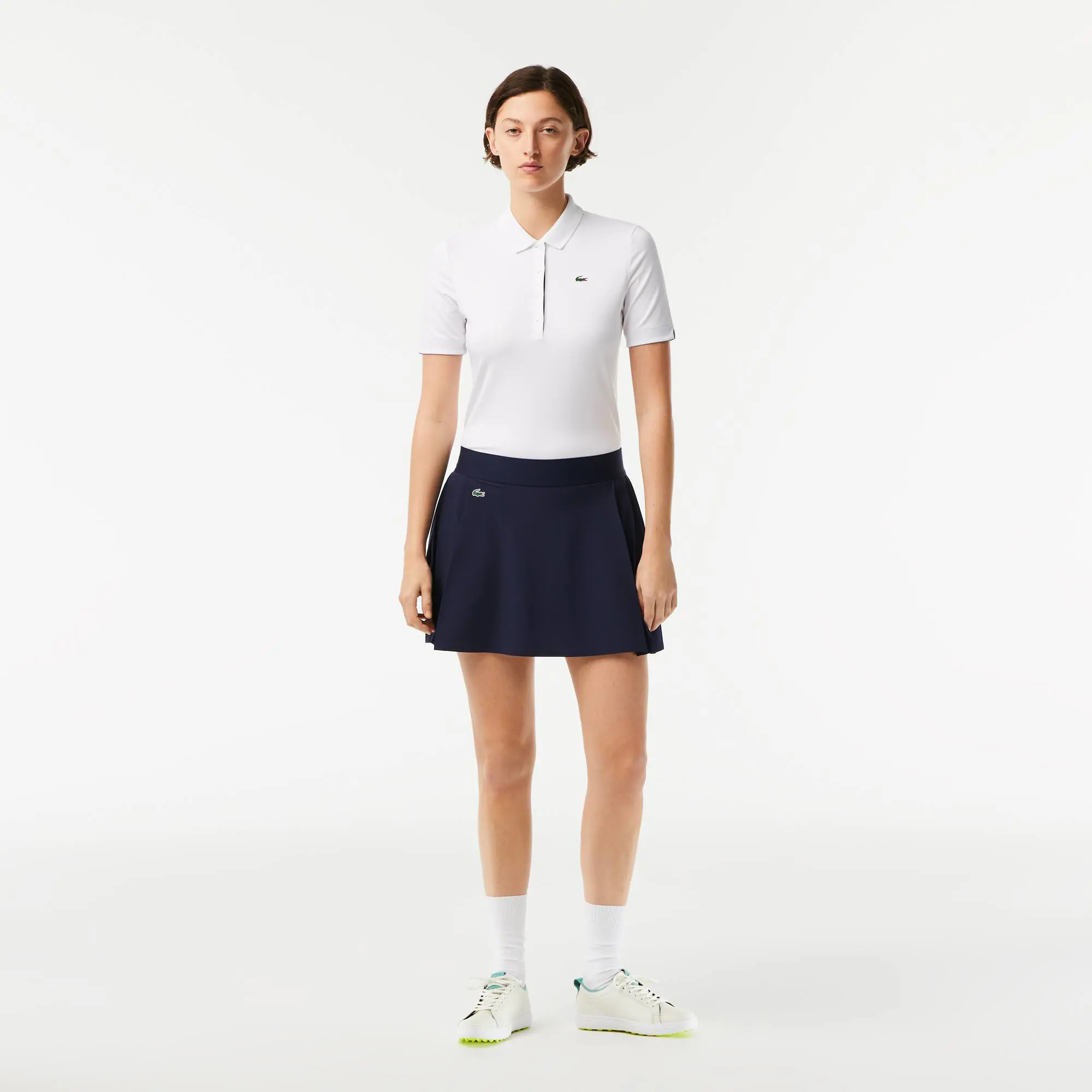 Lacoste Women's Lacoste SPORT Built-In Short Golf Skirt. 1
