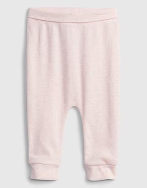 Gap Baby 100% Organic Cotton First Favorites Pull-On Pants pink