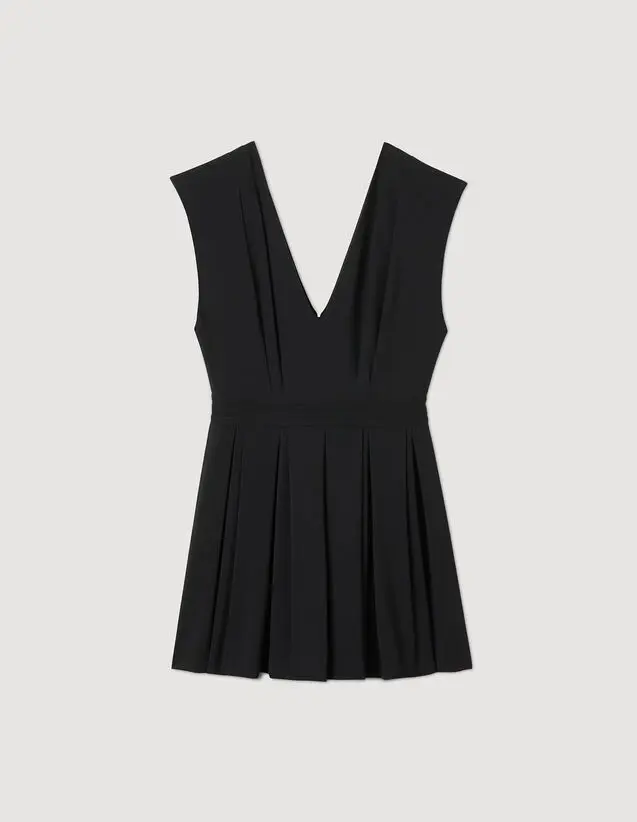 Sandro Pleated playsuit. 2