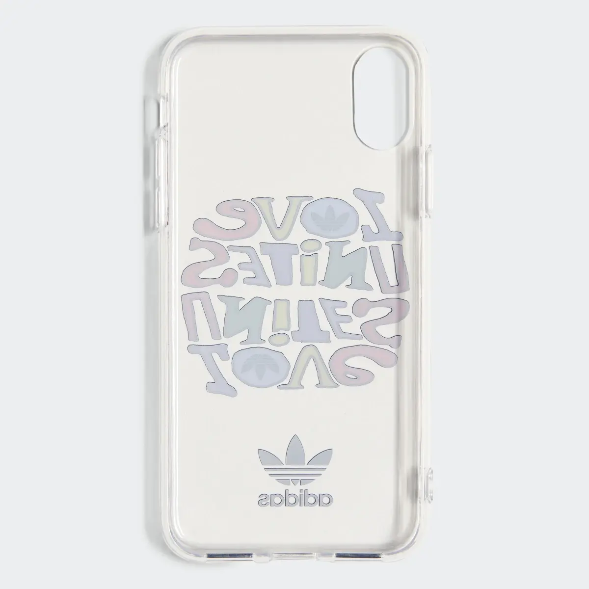 Adidas Pride Allover Print iPhone X/Xs Snap Case. 3