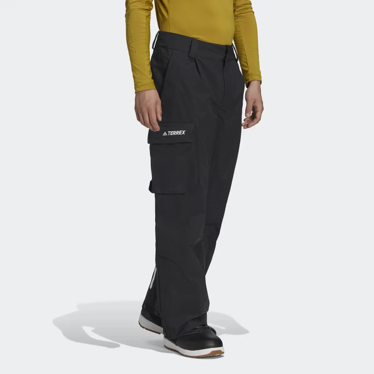 Adidas Pantaloni Terrex 3-Layer Post-Consumer Nylon Snow. 3