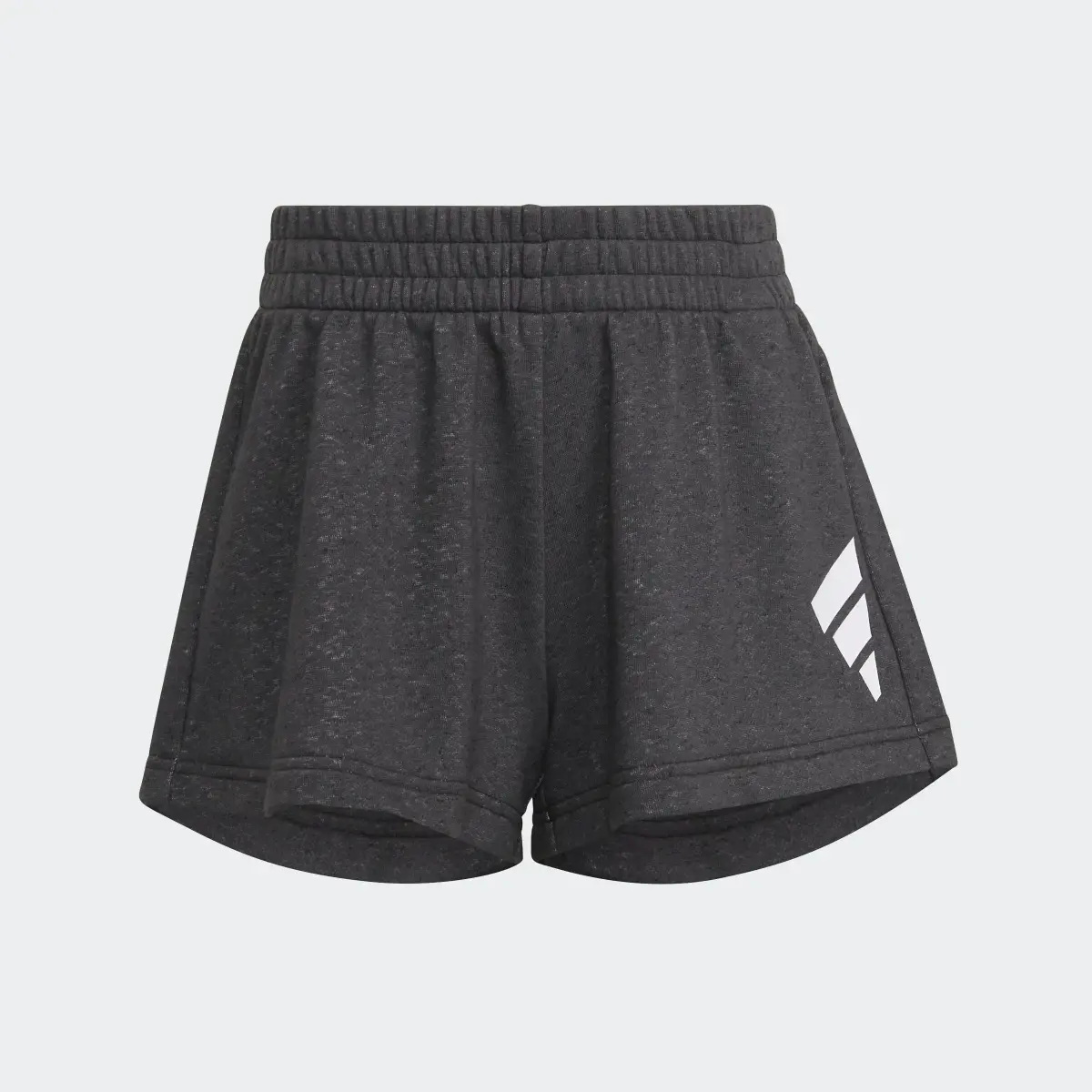 Adidas Future Icons 3-Stripes Loose Cotton Shorts. 1