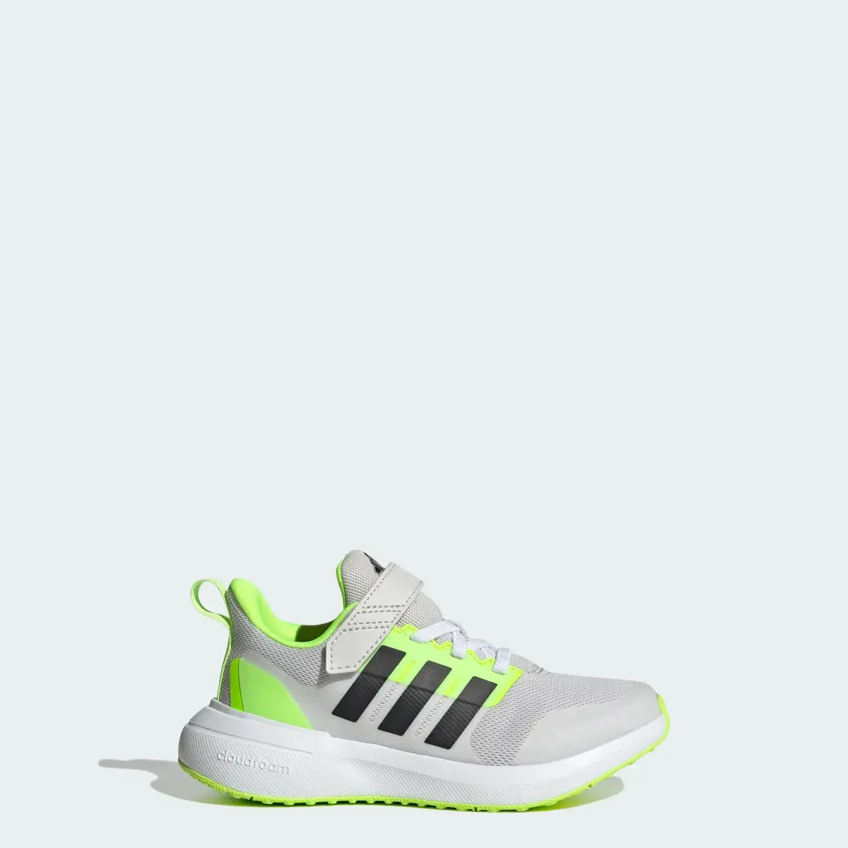 Adidas FortaRun 2.0 Cloudfoam Elastic Lace Top Strap Shoes. 1