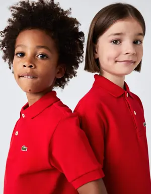 Lacoste Kids' Lacoste Regular Fit Petit Piqué Polo Shirt